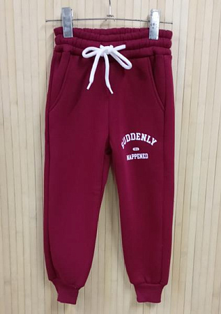 Штаны Спорт Miki Maki MM465 wine - делук