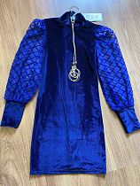 Платье No Brand 181 blue - делук