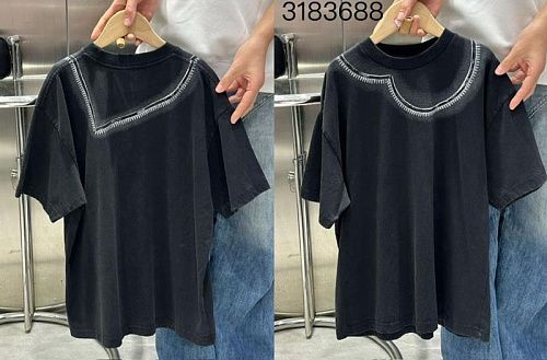Футболка Delfinka 25971 black - делук