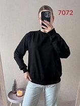 Свитер Fsn 7072 black - делук