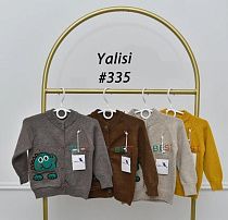 Кофта Yalisi 335 yellow - делук