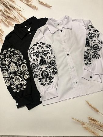 Рубашка Moda School M46 black - делук