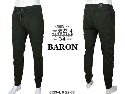 Джоггеры God Baron 8523-4 khaki - делук