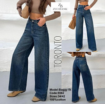 Джинсы Jeans Style 5582 navy - делук