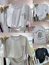 Футболка Delfinka 24288 l.grey - делук