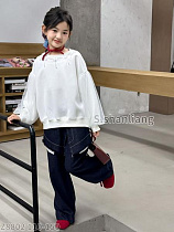 Свитер Fashion Kids Z8802 white - делук