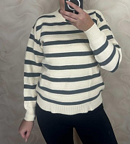 Свитер Levisha 24079 white - делук