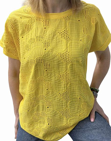 Футболка Elena&Vika 26005 yellow - делук