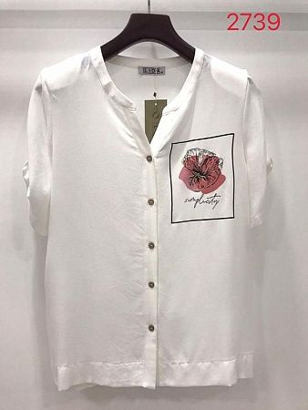 Рубашка Lida 2739 white - делук