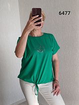 Футболка Fsn 6477 green - делук
