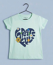 Футболка Dino DN78 mint - делук