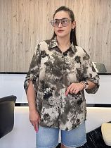Рубашка Jjf 8807 grey - делук