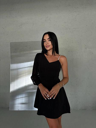 Платье Adam&Eva 228 black - делук