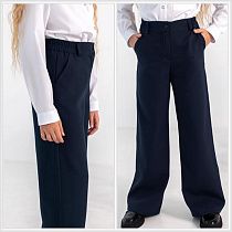 Брюки Moda School 8530 navy - делук