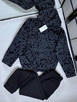 Костюм Спорт Arina 1562-2 black - делук