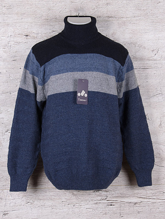 Свитер Ismail 204 d.blue-blue - делук