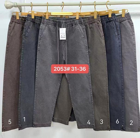 Джинсы Maxim Jeans 2053-5 brown - делук