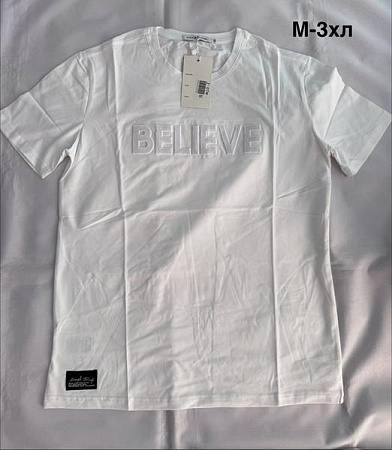 Футболка Minh MH994 white - делук