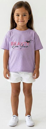 Футболка Malibu2 5679 lilac - делук