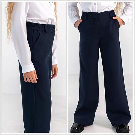 Брюки Moda School 8530 navy - делук