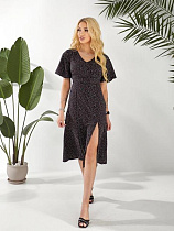Платье Deliv 563-2 black - делук