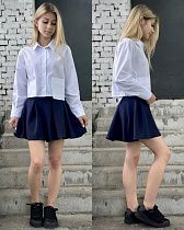 Юбка-Шорты Karolina KR276 navy - делук