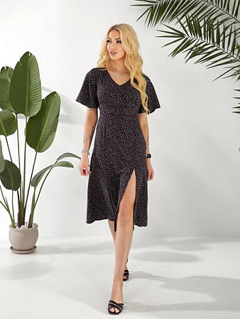 Платье Deliv 563-2 black - делук