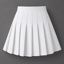 Юбка Karolina KR521 white - делук
