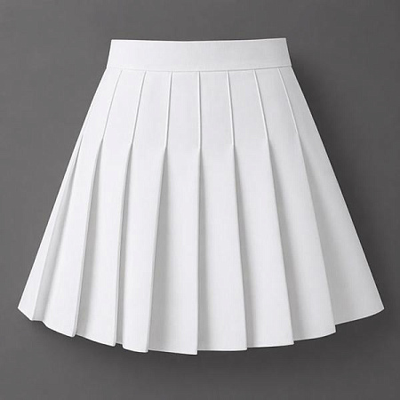 Юбка Karolina KR521 white - делук