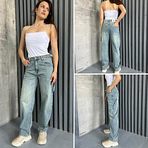 Джинсы I8Denim Women TB148 l.blue - делук