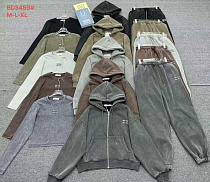 Костюм Шаолинь BD34891 d.grey - делук