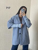 Пальто Fsn 717 l.blue - делук