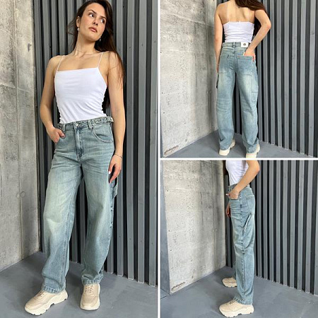 Джинсы I8Denim Women TB148 l.blue - делук