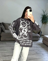 Свитер S.Style 93 d.grey - делук