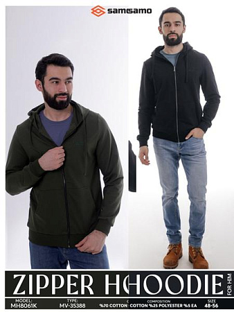 Кофта Спорт Samo 8061 khaki - делук