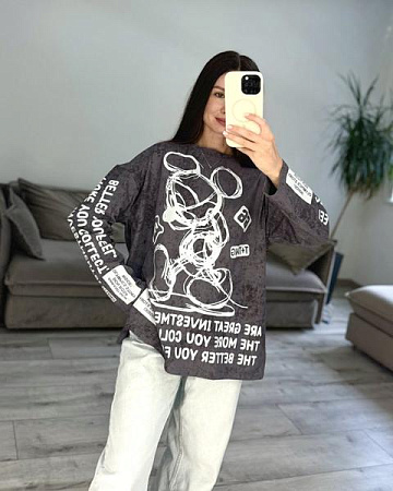 Свитер S.Style 93 d.grey - делук