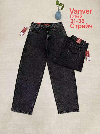 Джинсы Vanver D162 d.grey - делук