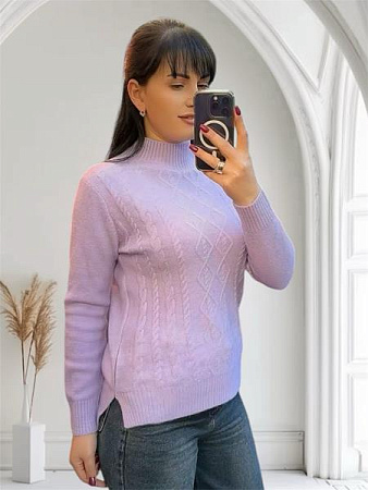 Свитер Levisha 24031 lilac - делук