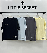 Футболка Little Secret 500313 d.grey - делук