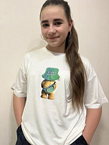 Футболка Moda School M518 white - делук