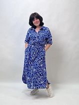 Платье Liart 846 blue - делук