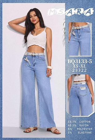 Джинсы Miss Kurry BQ3133-5 l.blue - делук