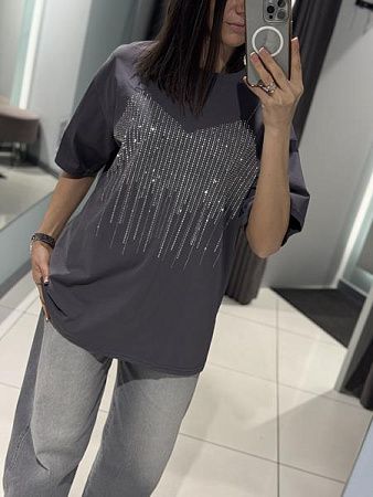 Футболка Comod 779 d.grey - делук