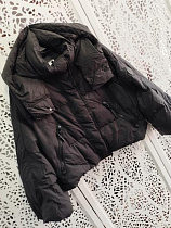 Куртка Lora LR855 black - делук