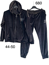 Костюм Спорт Tran TR1462 black - делук