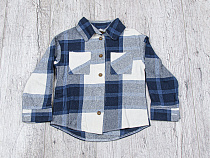 Рубашка Kindzer Clothes N20 grey - делук