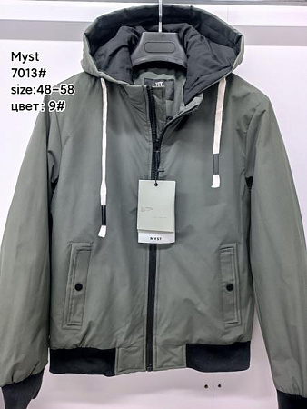 Куртка Tran 7013-9 grey - делук