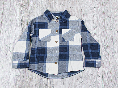 Рубашка Kindzer Clothes N20 grey - делук