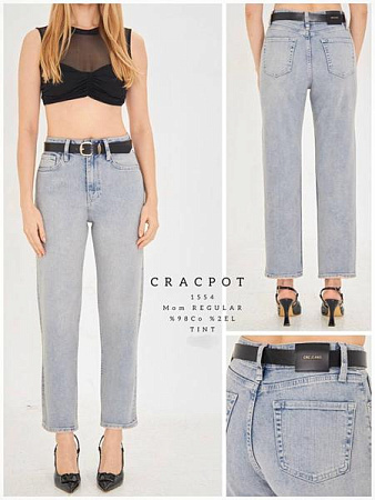 Джинсы Maxim Jeans 1554-1 l.grey - делук