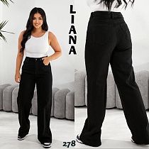 Джинсы Beki 278 black - делук